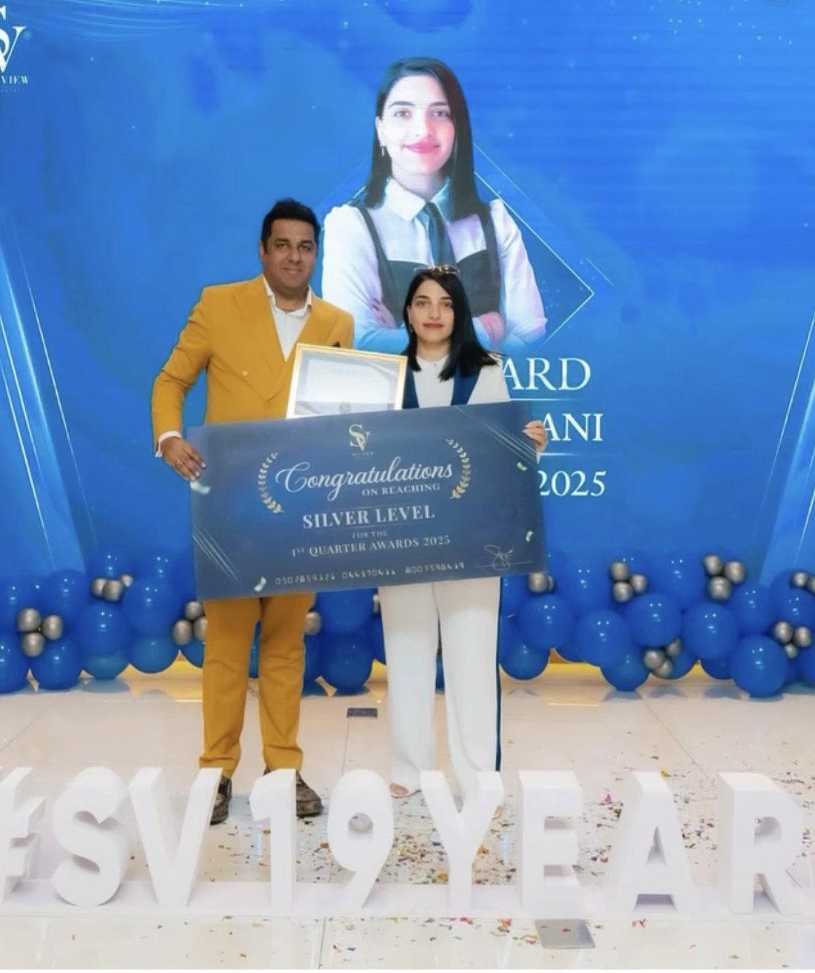 Silver Level award, Sky View Real Estate Q1 2025